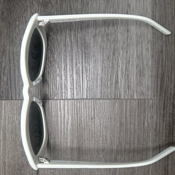 SAINT LAURENT CATE EYE IVORY SUNGLASSES SL 423 - Picture 10 of 12